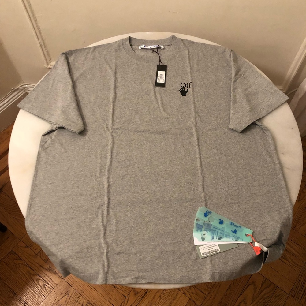 Off-White - Virgil Abloh XL Oversized Degrade Arrow T-Shirt Fall/Winer 2021